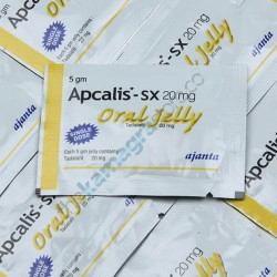 Apcalis SX 20 mg Oral Jelly Pineapple  Flavour